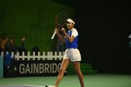 Shrivalli Bhamdipaty in action at the Billie Jean King Cup (Image: PR Team)
